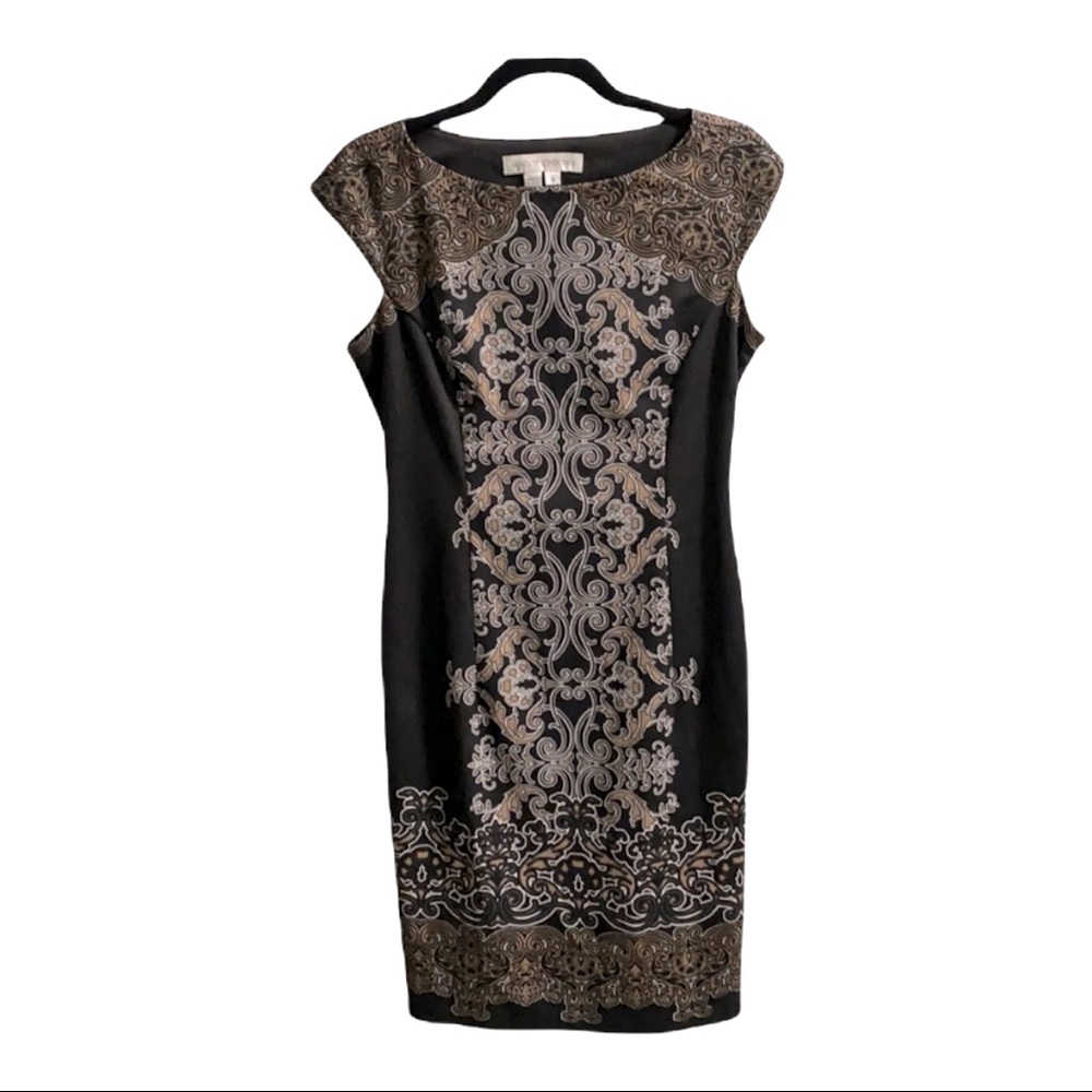 Maggy London cap sleeve sheath dress, size 8